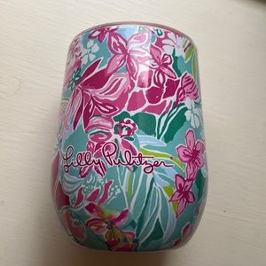 Lilly Pulitzer travel wine tumbler